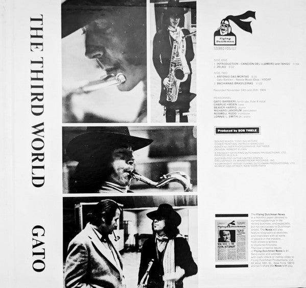 Gato Barbieri : The Third World (LP, Album, Gat)