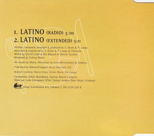 Cantina (2) : Latino (CD, Single)