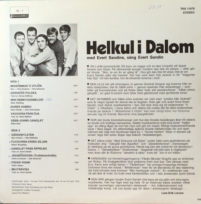 Evert Sandin : Helkul I Dalom (LP, Album)