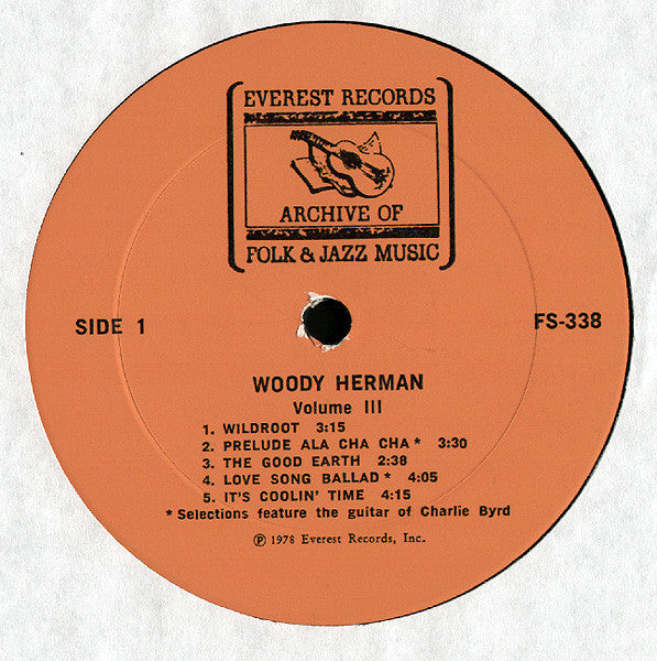 Woody Herman : Volume III (LP)