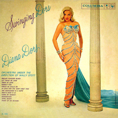 Diana Dors : Swinging Dors (LP, Album, Mono)