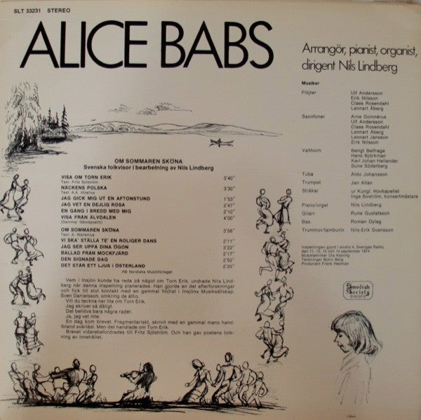 Alice Babs : Om Sommaren Sköna (LP, Album)