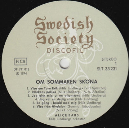 Alice Babs : Om Sommaren Sköna (LP, Album)