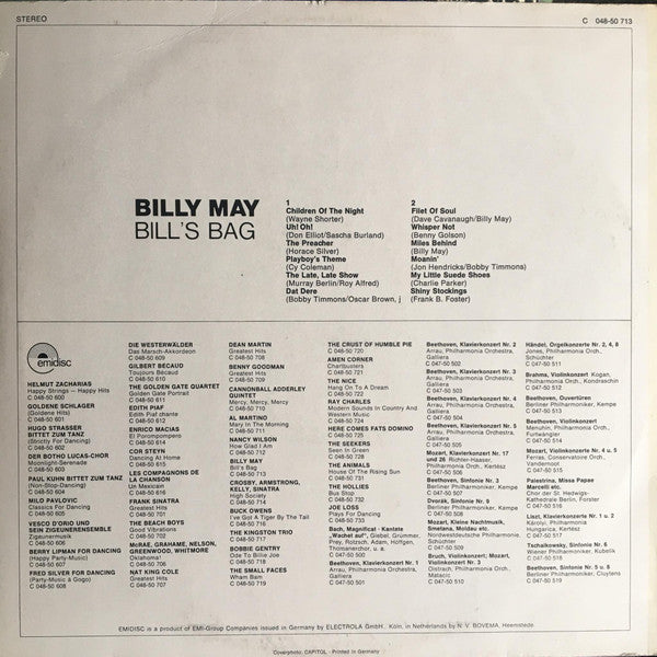 Billy May : Bill's Bag (LP, RE)