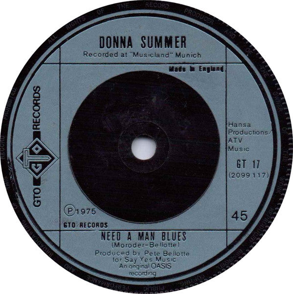 Donna Summer : Love To Love You Baby (7", Single)