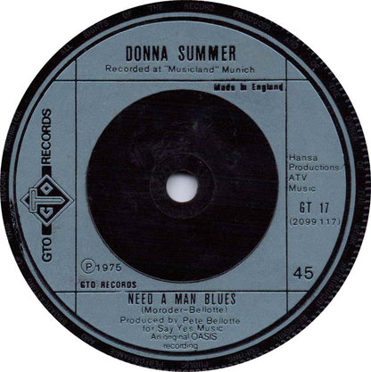 Donna Summer : Love To Love You Baby (7", Single)