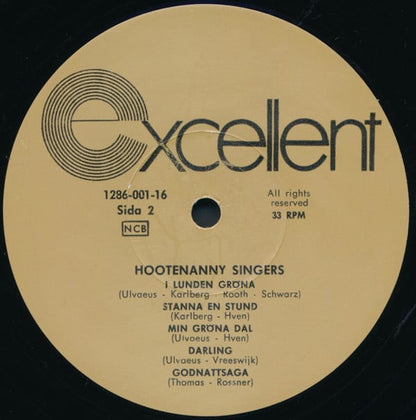 Hootenanny Singers : Hootenanny Singers (LP, Comp)