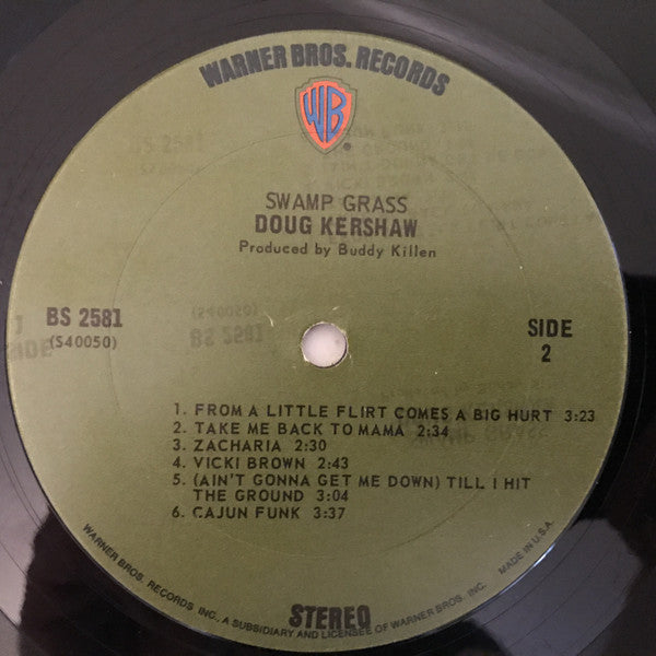 Doug Kershaw : Swamp Grass (LP, Album)