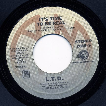 L.T.D. : We Both Deserve Each Others Love (7", Single)