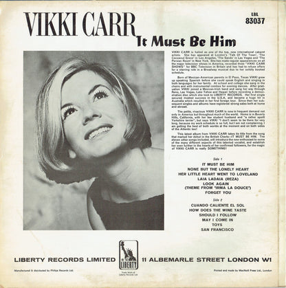 Vikki Carr : It Must Be Him (LP, Album, Mono, RE)