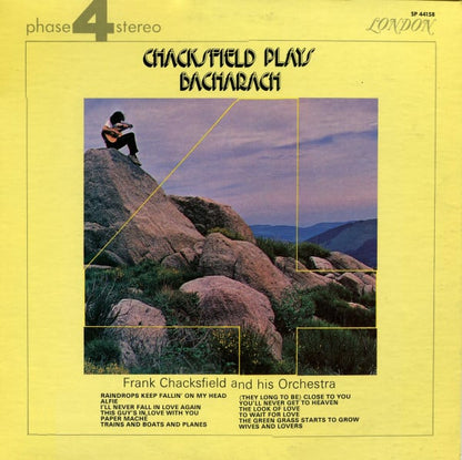 Frank Chacksfield & His Orchestra : Chacksfield Plays Bacharach (LP)