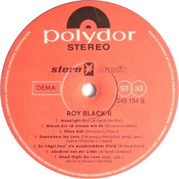 Roy Black : 2 (LP, Album)