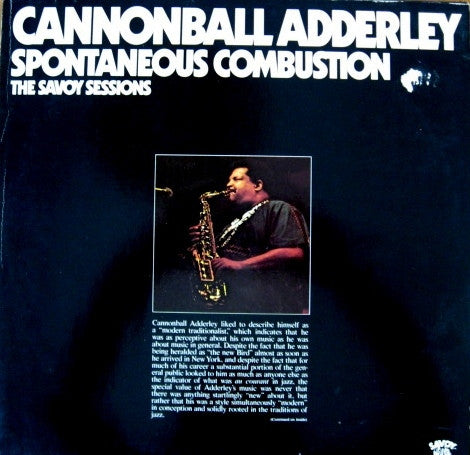 Cannonball Adderley : Spontaneous Combustion (2xLP, Comp, RE)