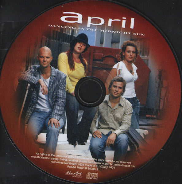 April (17) : Dancing In The Midnight Sun (CD, Album)