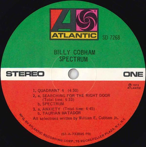 Billy Cobham : Spectrum (LP, Album, RE, Pre)