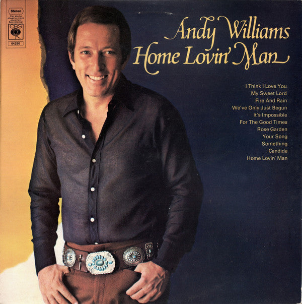 Andy Williams : Home Lovin' Man (LP)