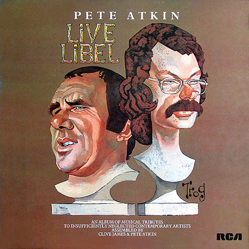 Pete Atkin : Live Libel (LP, Album)