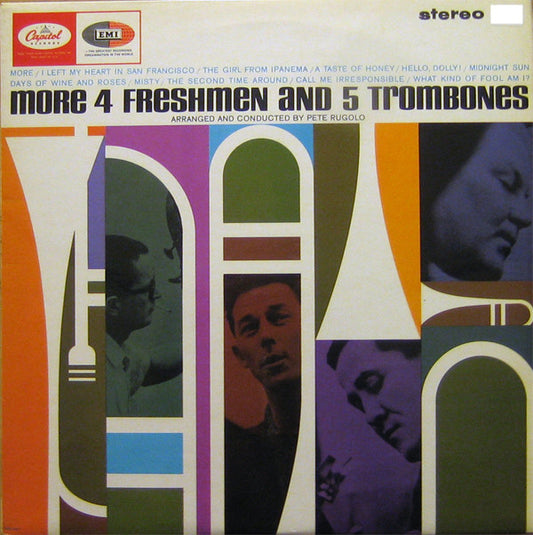 The Four Freshmen : More 4 Freshmen And 5 Trombones (LP, Album)