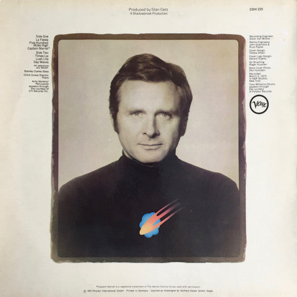 Stan Getz : Captain Marvel (LP, Album)