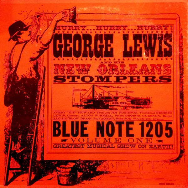 George Lewis And His New Orleans Stompers : George Lewis And His New Orleans Stompers (Volume 1) (LP, Album, Mono, RE)