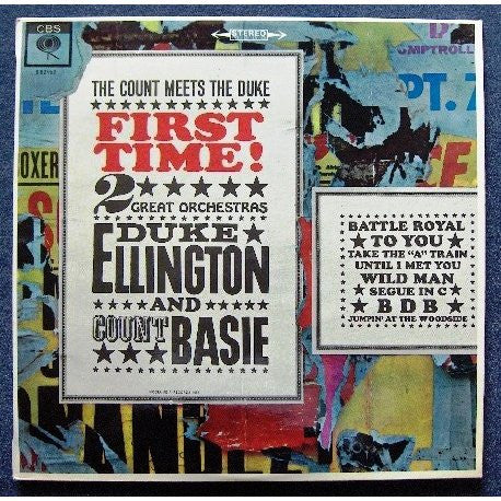 Duke Ellington And Count Basie : First Time ! The Count Meets The Duke (LP, Album)