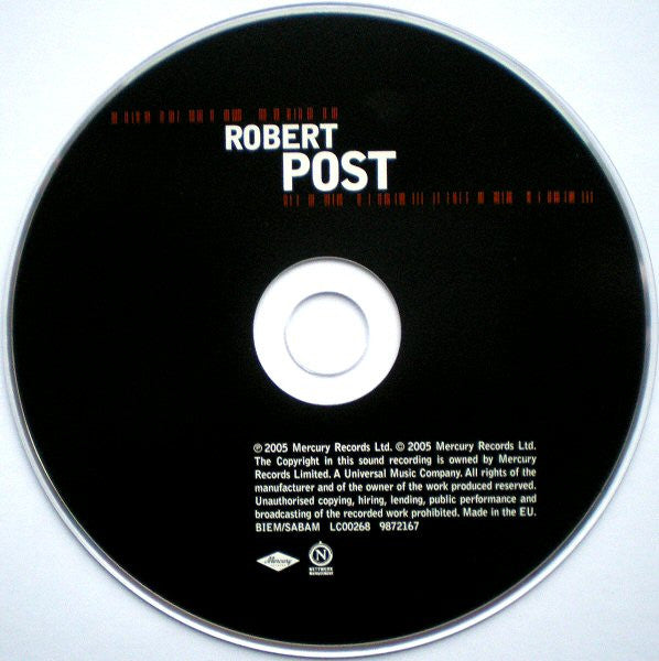 Robert Post : Robert Post (CD, Album)