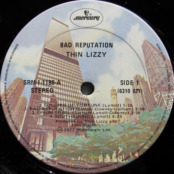 Thin Lizzy : Bad Reputation (LP, Album)