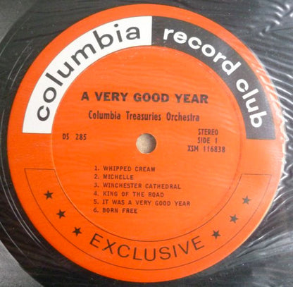 The Columbia Musical Treasuries Orchestra And Chorus : A Very Good Year (LP, Album)