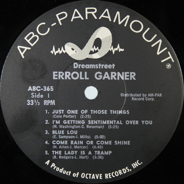 Erroll Garner : Dreamstreet (LP, Album, Mono)