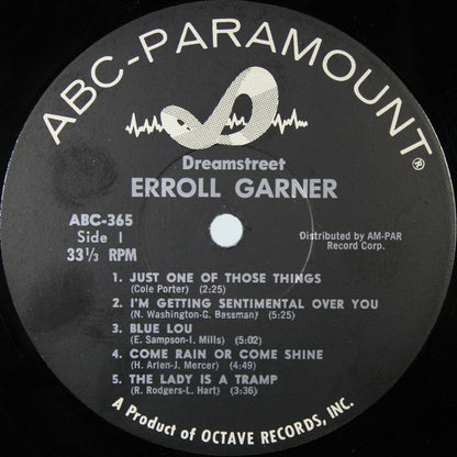 Erroll Garner : Dreamstreet (LP, Album, Mono)