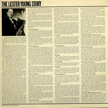 Lester Young : The Lester Young Story Volume 2 - A Musical Romance (2xLP, Comp, Mono)