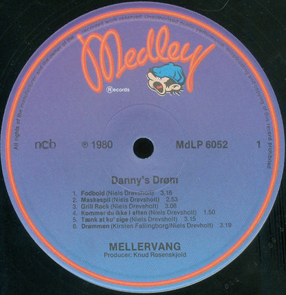 Mellervang : Dannys Drøm (LP, Album)