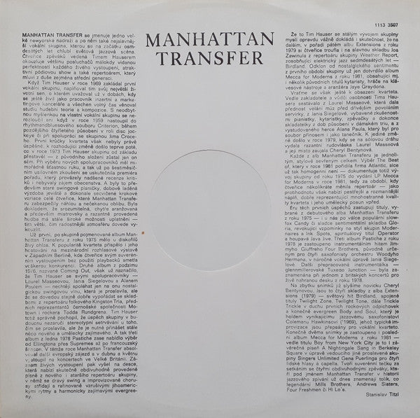 The Manhattan Transfer : The Best Of The Manhattan Transfer (LP, Comp)