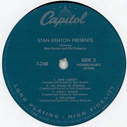 Stan Kenton And His Orchestra : Stan Kenton Presents (LP, Album)