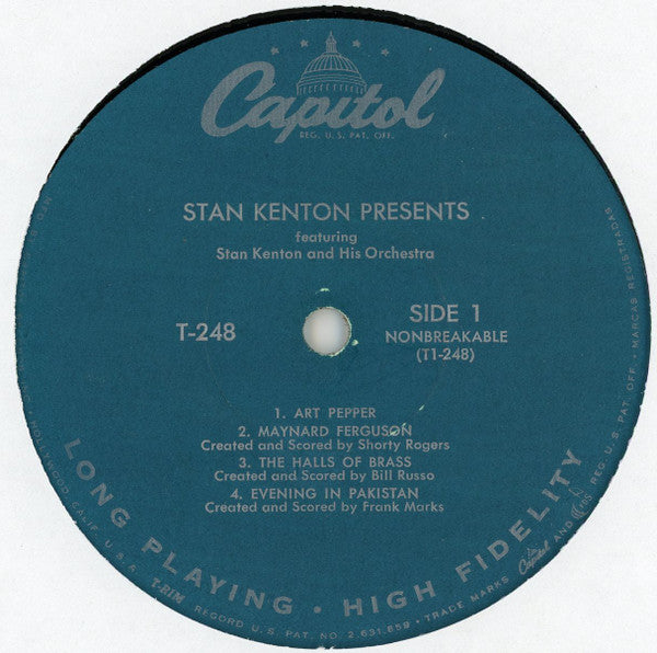 Stan Kenton And His Orchestra : Stan Kenton Presents (LP, Album)