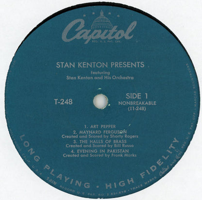 Stan Kenton And His Orchestra : Stan Kenton Presents (LP, Album)