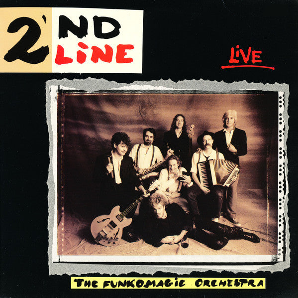 2'nd Line : The Funkomagic Orchestra - Live (LP, Album)