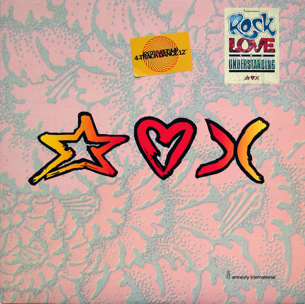 Various : Rock, Love And Understanding (LP, Album + 12")