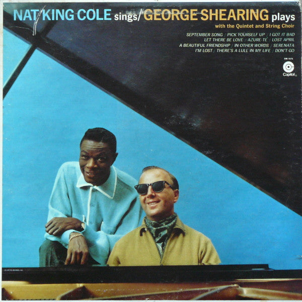 Nat King Cole & George Shearing : Nat King Cole Sings / George Shearing Plays (LP, Album, RE, Jac)