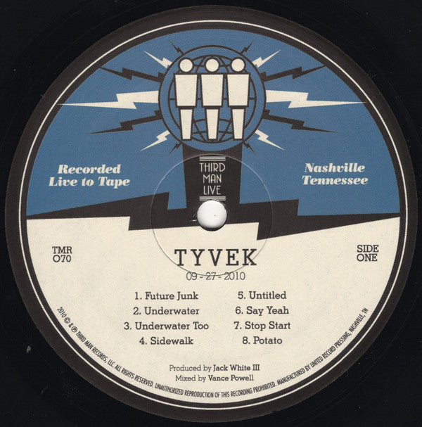 Tyvek : Live At Third Man (LP)