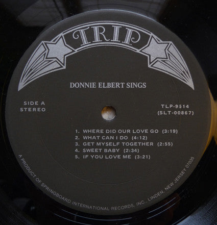 Donnie Elbert : Sings (LP, Comp)