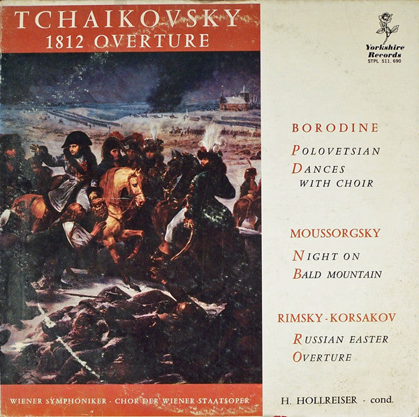 Pyotr Ilyich Tchaikovsky, Alexander Borodin, Modest Mussorgsky, Nikolai Rimsky-Korsakov, Heinrich Hollreiser, Wiener Symphoniker - Wiener Staatsopernchor : Tchaikovsky ∙ Borodine ∙ Moussorgsky ∙ Rimsky-Korsakov (LP)