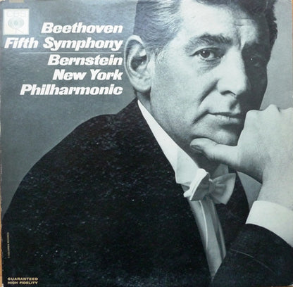 Ludwig van Beethoven / The New York Philharmonic Orchestra, Leonard Bernstein : Beethoven Fifth Symphony (LP, Mono, Col)