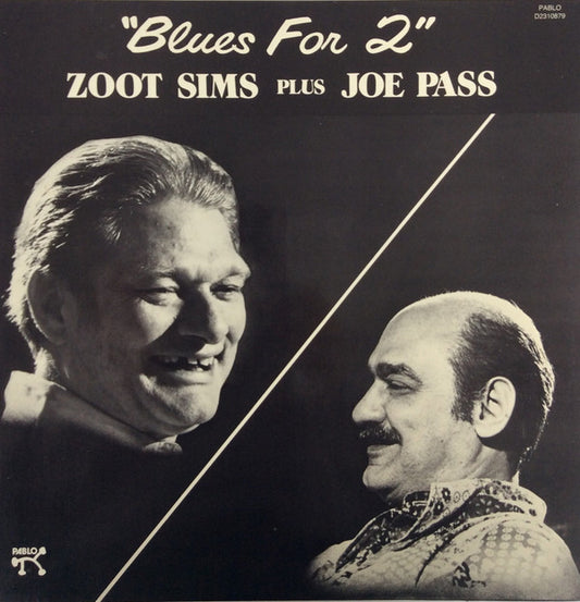 Zoot Sims Plus Joe Pass : Blues For 2 (LP)