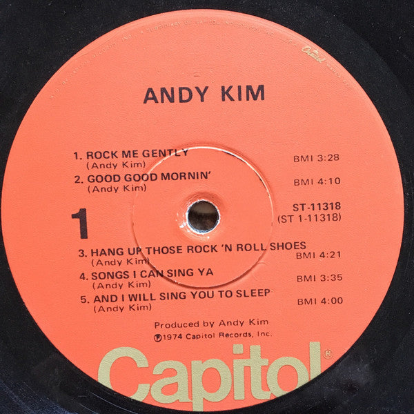 Andy Kim : Andy Kim (LP, Album, Win)