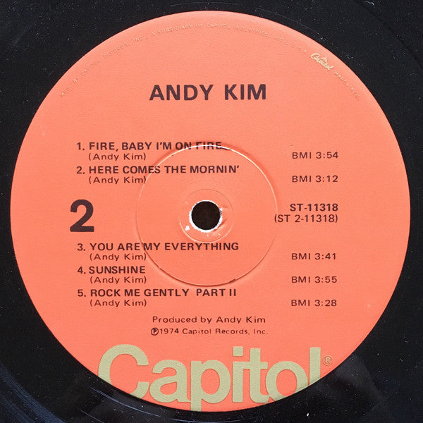 Andy Kim : Andy Kim (LP, Album, Win)