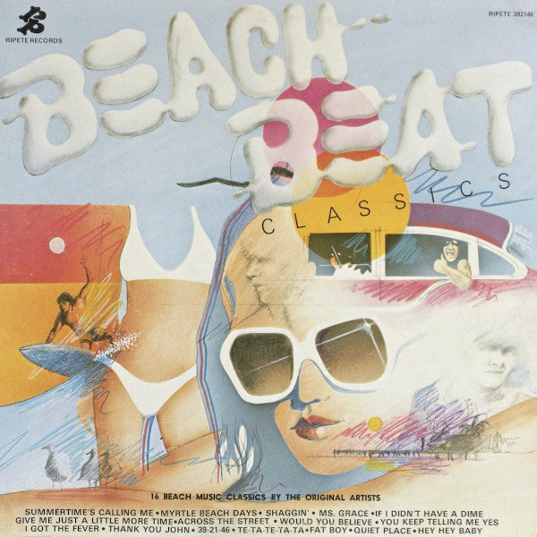 Various : Beach Beat Classics (LP, Comp)