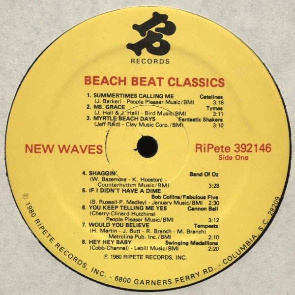 Various : Beach Beat Classics (LP, Comp)