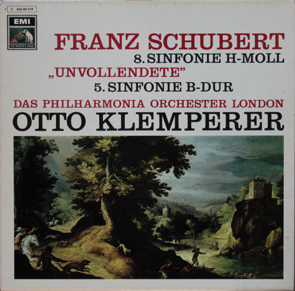 Franz Schubert - Philharmonia Orchestra - Otto Klemperer : 8. Sinfonie H-moll "Unvollendete" / 5. Sinfonie B-dur (LP, Album)