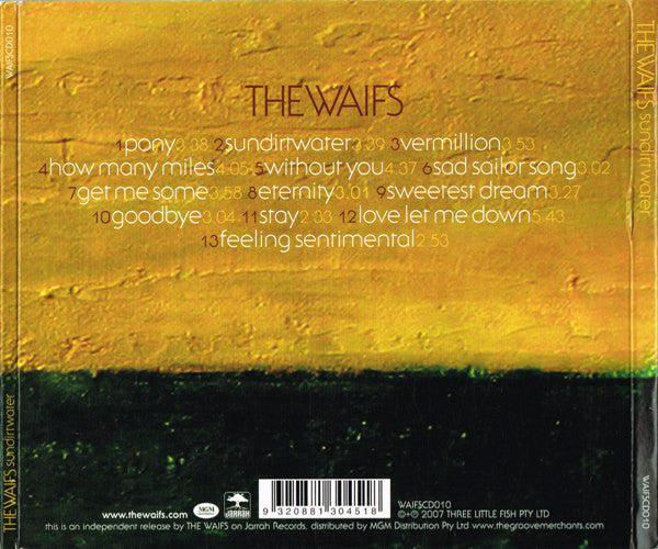 The Waifs : Sundirtwater (CD, Album)